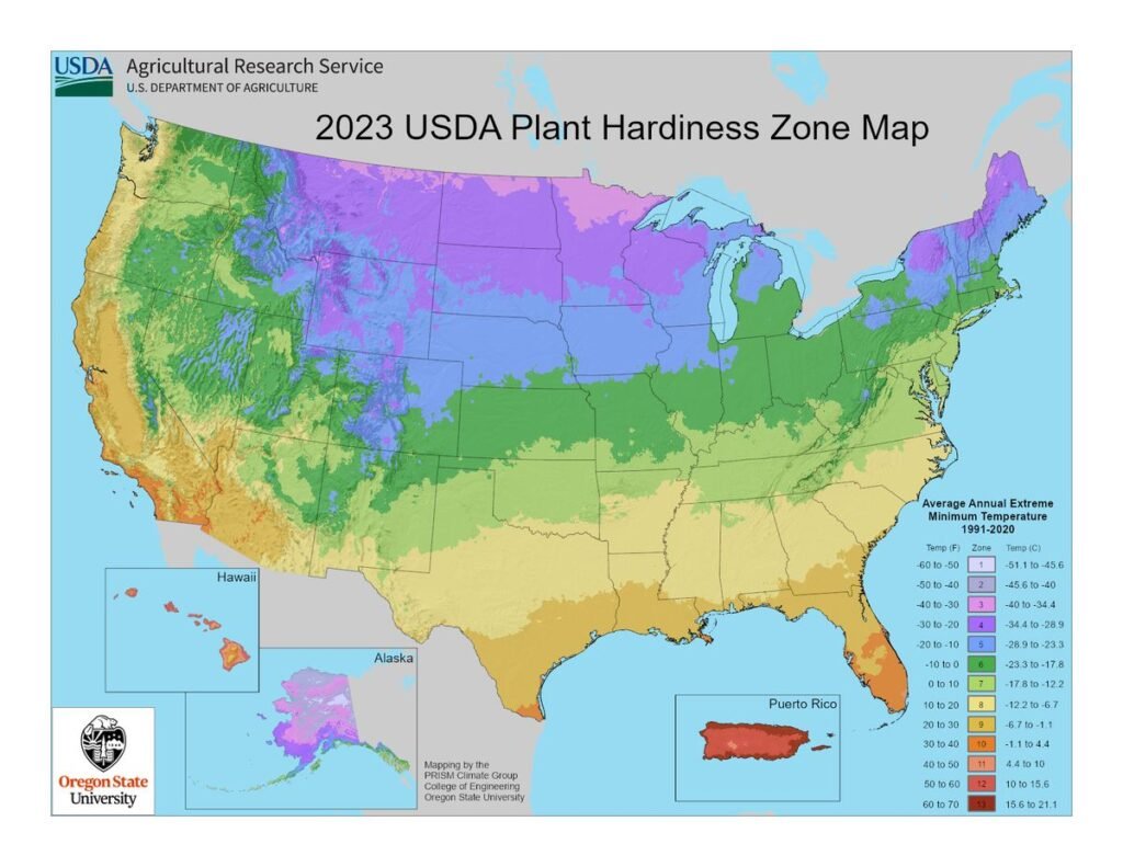 USDA 2023 map